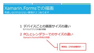 Xamarin.FormsǤ軭 
]ʤʤʤ헤Ĥޤ 
ǥХȤλ極` 
Х륢ץǹͨΆ} 
PCLȥ`ǤΥ` 
Xamarin.FormsФΆ} 
դϡԒ??  
