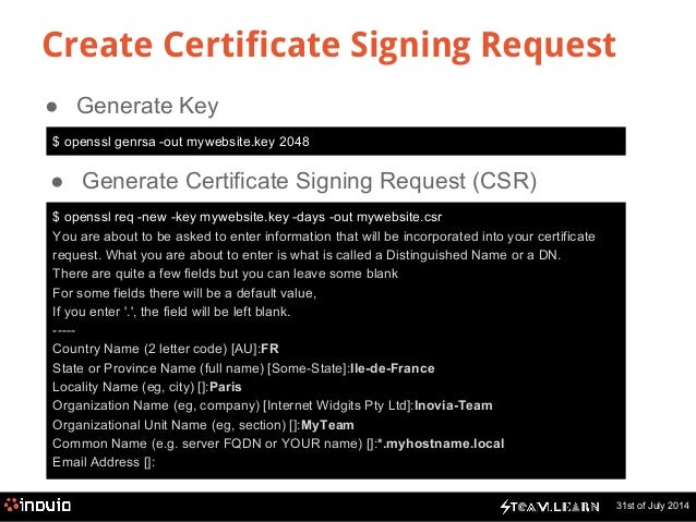 csr generate key and openssl Steam and explained HTTPS Learn: certificates csr generate key and openssl Steam and explained HTTPS Learn: certificates