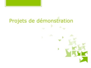 Projets de démonstration
 