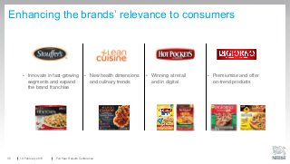 Enhancing the brands’ relevance to consumers
19 February 2015 Full-Year Results Conference35
• Innovate in fast-growing
segments and expand
the brand franchise
• New health dimensions
and culinary trends
• Winning at retail
and in digital
• Premiumise and offer
on-trend products
 
