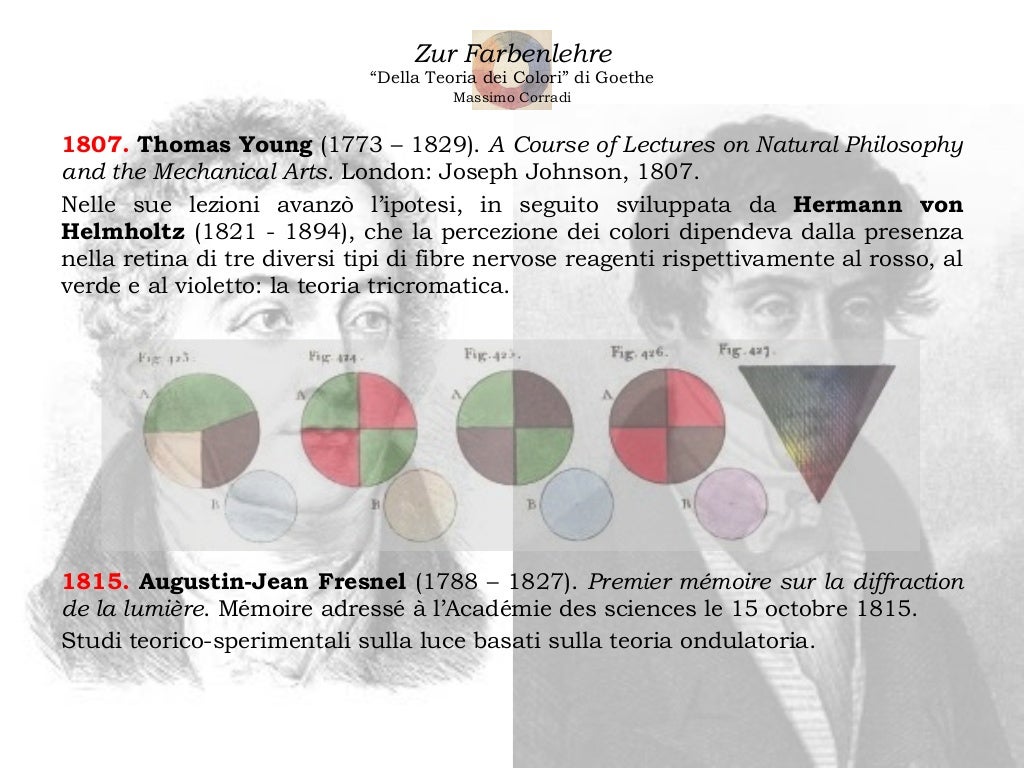 La teoria dei colori di Johann Wolfgang von Goethe
