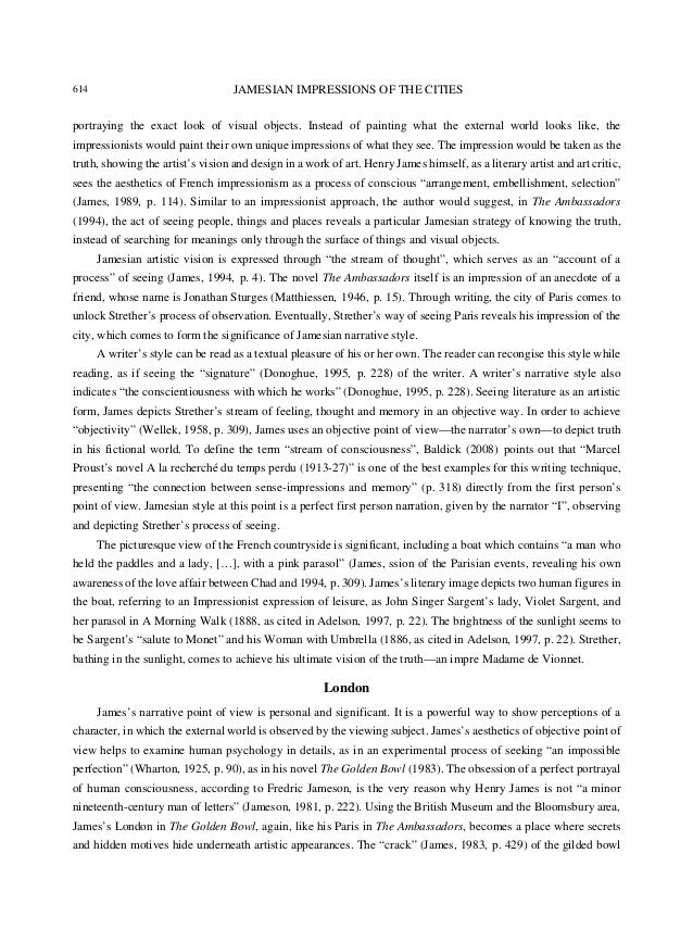 first person narrative example essays