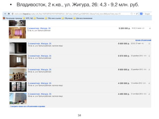 • Владивосток, 2 к.кв., ул. Жигура, 26: 4,3 - 9,2 млн. руб.
34
 