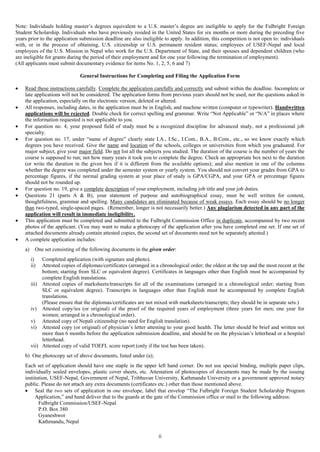 2014 15 Fulbright Student Scholarship Application Form Doc