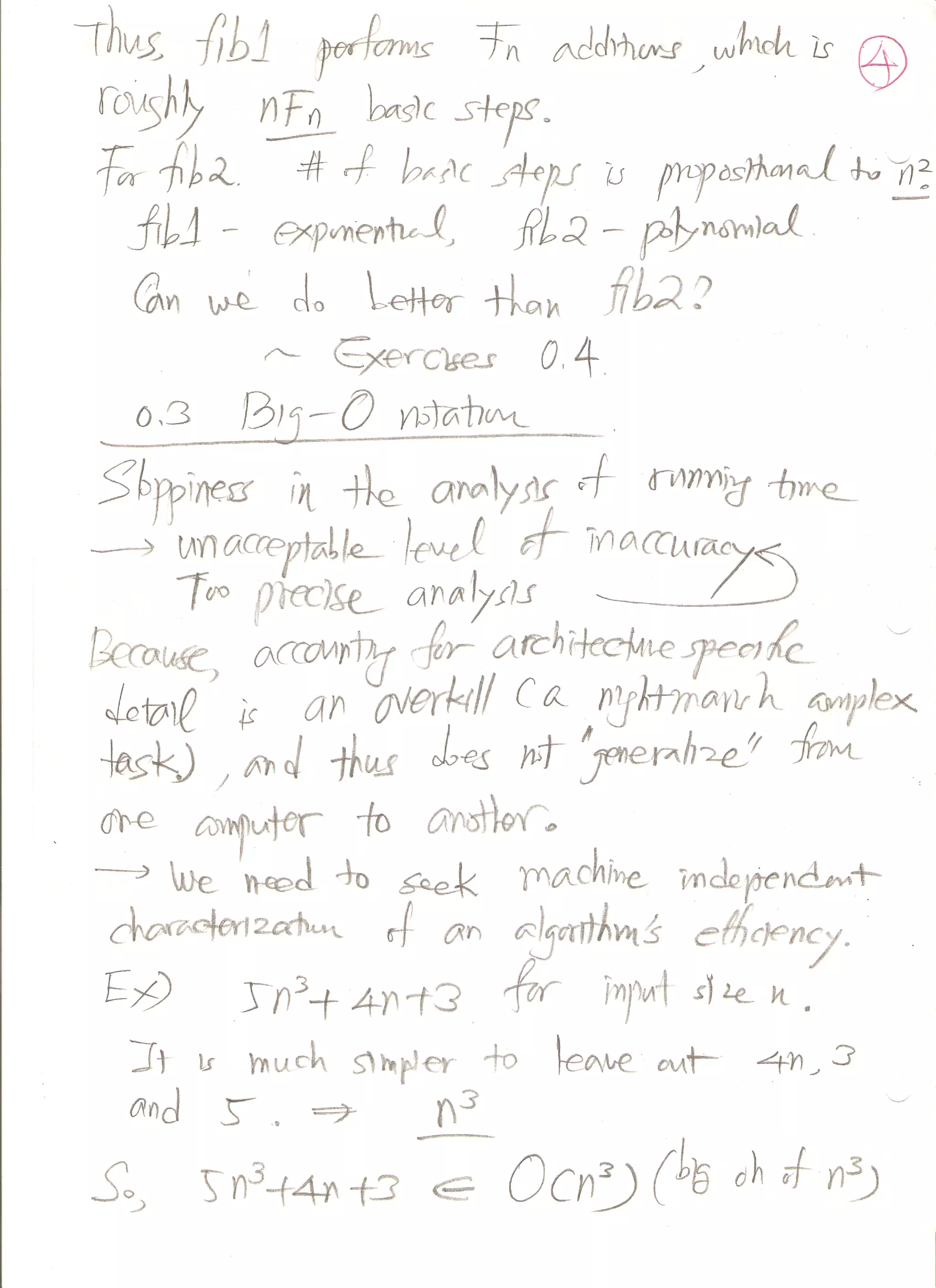 2014-1 computer algorithm w1 notes | PDF