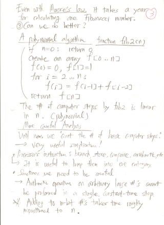 2014-1 computer algorithm w1 notes | PDF