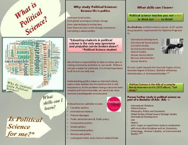 Political Science Flyer 2014 2015 acclaimed-political-media