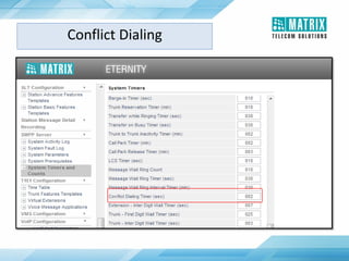 Conflict Dialing
 