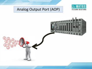 Analog Output Port (AOP)
 