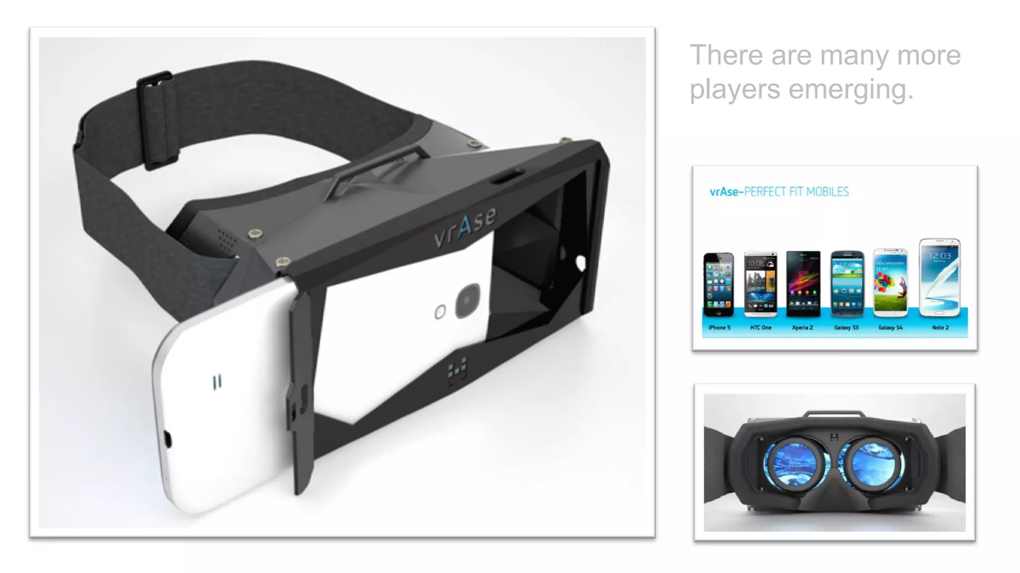 title
“title”
Text here
@twittername
There are many more
players emerging.