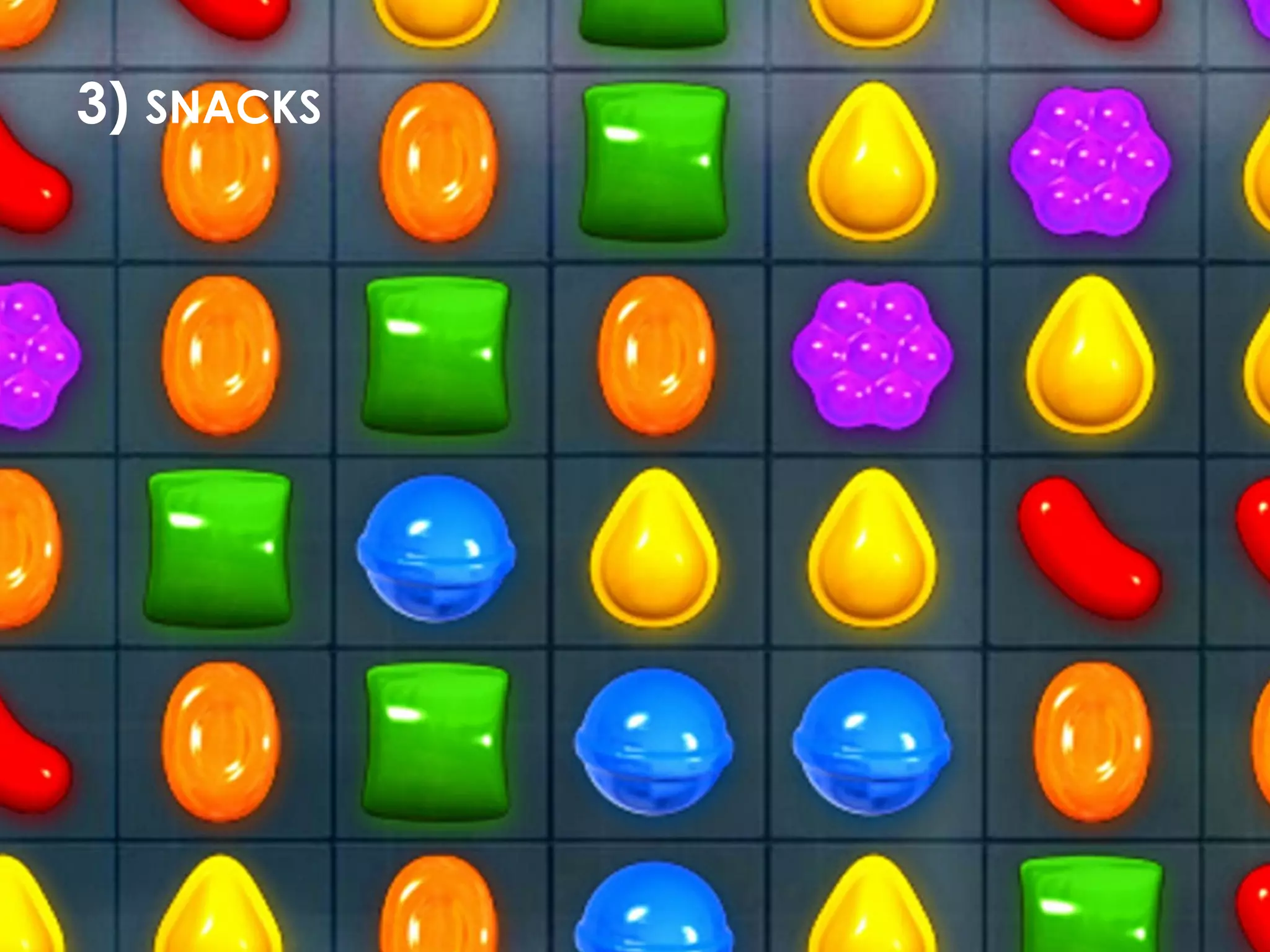 3) SNACKS
 