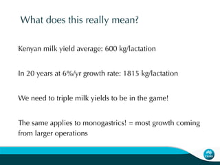 African livestock futures: Realizing the potential of livestock for poverty alleviation, food security and the environment