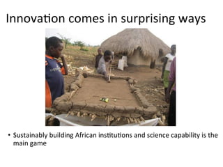 African livestock futures: Realizing the potential of livestock for poverty alleviation, food security and the environment