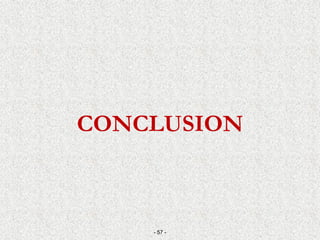 CONCLUSION
- 57 -
 