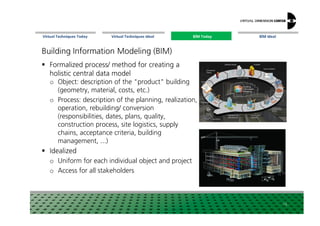 Virtual Techniques and Building Information Modeling for Building Trade ...