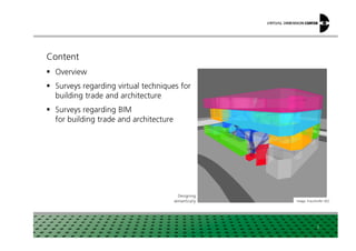Virtual Techniques and Building Information Modeling for Building Trade ...