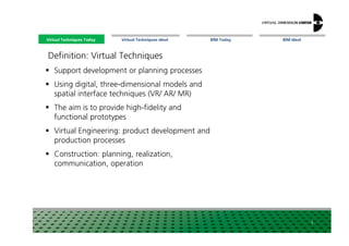 Virtual Techniques and Building Information Modeling for Building Trade ...