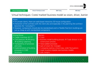Virtual Techniques and Building Information Modeling for Building Trade ...