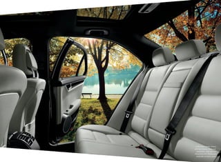 C 350 Sport Sedan shown
with Ash interior, Black Ash
wood trim,  and optional
Panorama roof. Please see
endnotes on back cover.

 