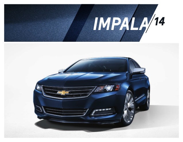 2014 Chevy Impala Brochure Chevy Dealer Serving Egg Harbor Township
