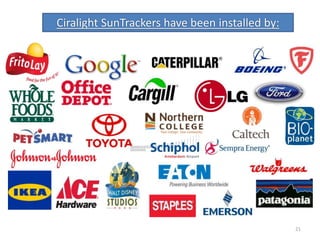 Ciralight SunTrackers Brochure | PPTX