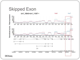 Skipped Exon

DEXseq

 