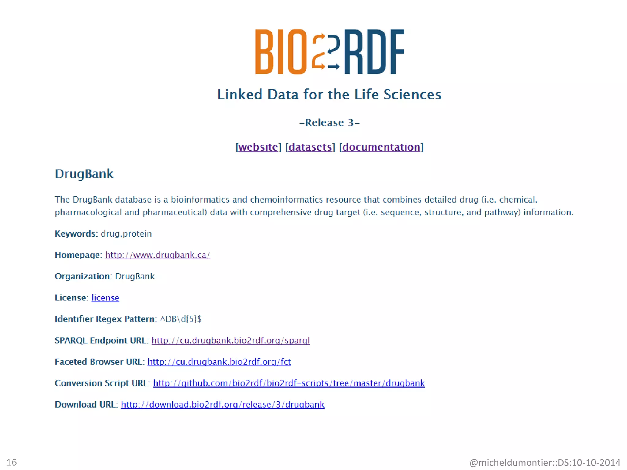 @micheldumontier::DS:10-10-201416
 