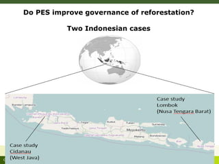 Ecosystem Services in plantations: from economic valuations to market-based instruments