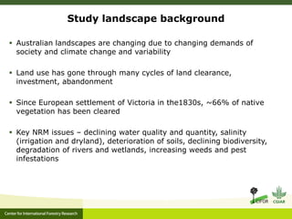 Ecosystem Services in plantations: from economic valuations to market-based instruments