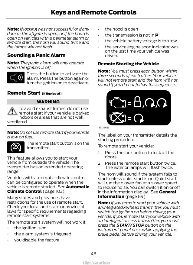 2014 Ford Escape Manual - Cars