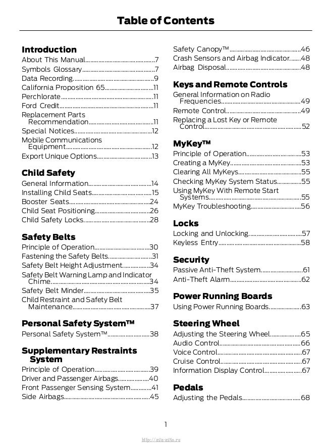 2014 Ford F 150 Owners Manual Httpava Avtoru