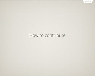 How to contribute 
 