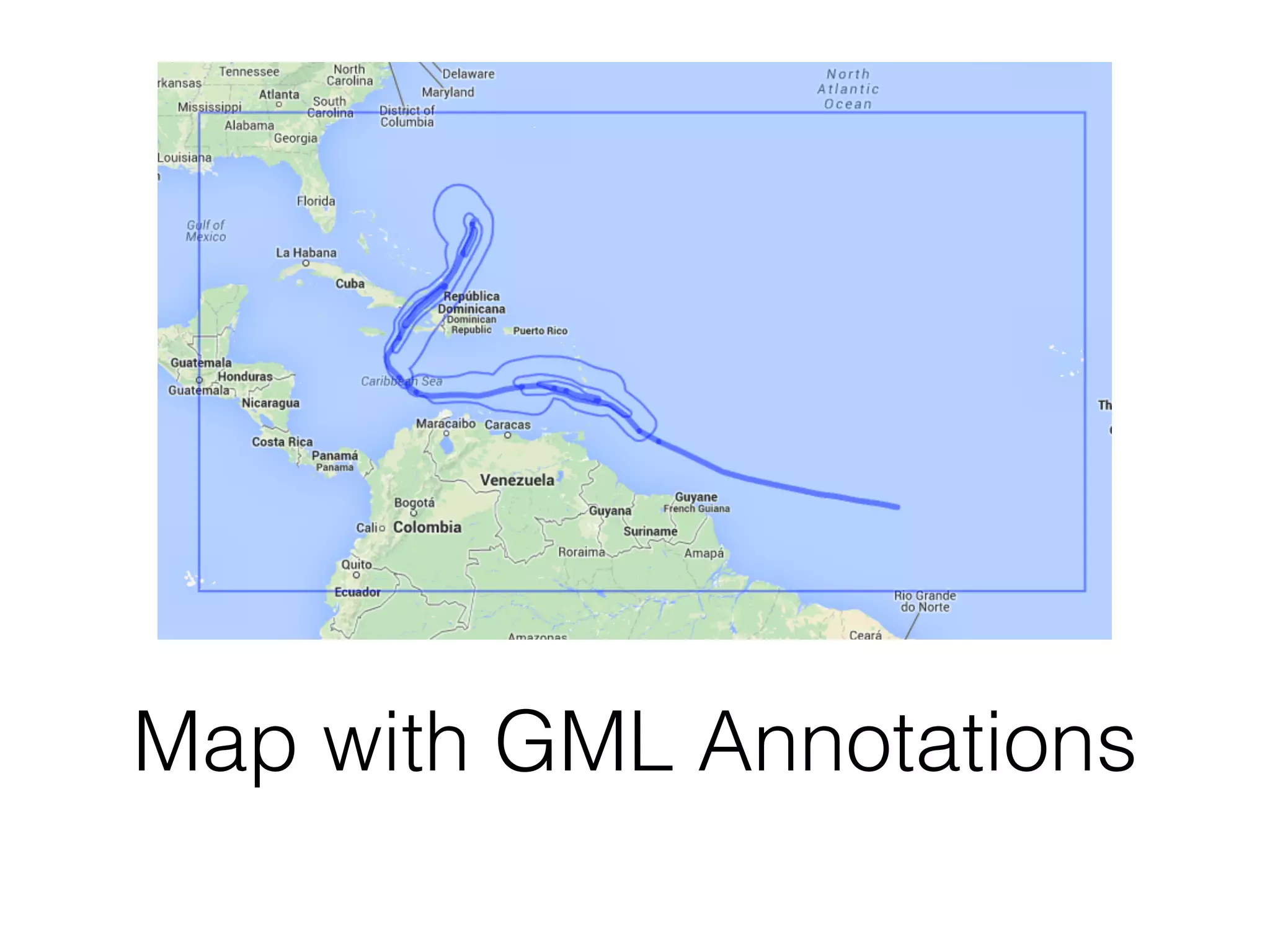 Map with GML Annotations 
 