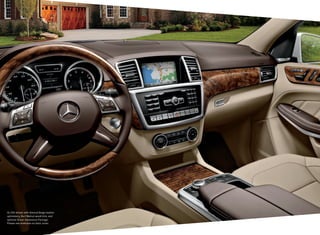 GL 550 shown with Almond Beige leather
upholstery, Burl Walnut wood trim, and
optional Driver Assistance Package.
Please see endnotes on back cover.

 