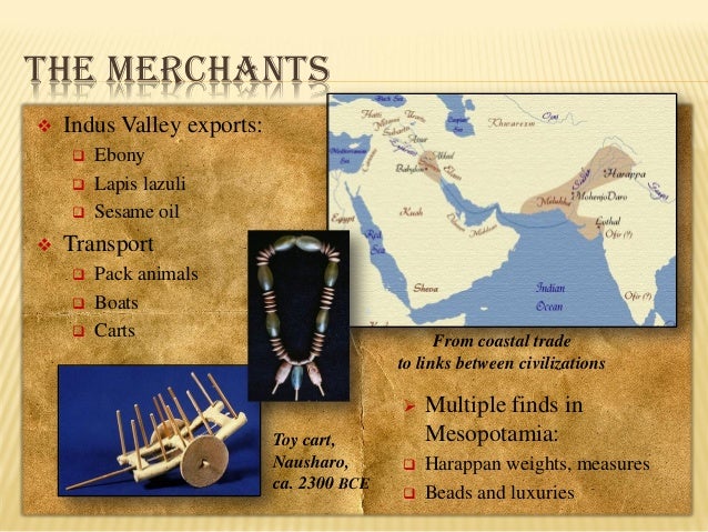 Trading system of harappan civilization