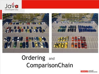 ComparisonChain
19
Ordering and
 