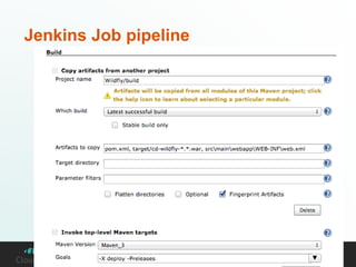 Jenkins Job pipeline 
©2014 CloudBees, Inc. All Rights Reserved 50 
 