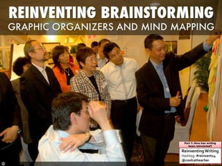 ReinventingWriting
Hashtag: #reinvent14
@coolcatteacher
Part 1: How has writing
been reinvented?
 