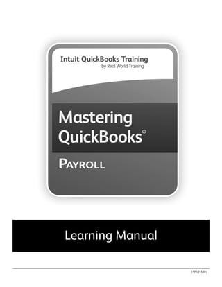 Learning Manual
15PAY-MD1
 