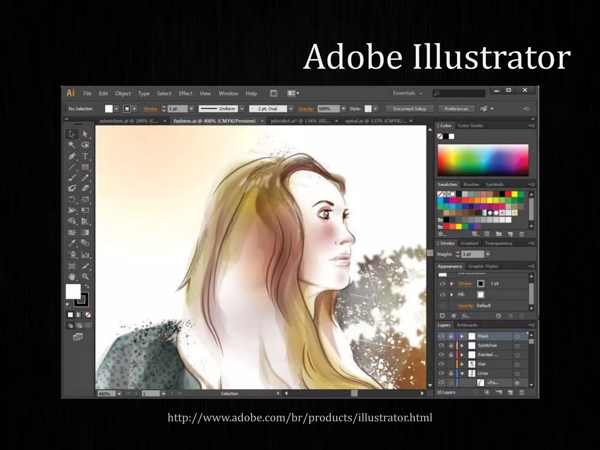 Adobe Illustrator
http://www.adobe.com/br/products/illustrator.html
 