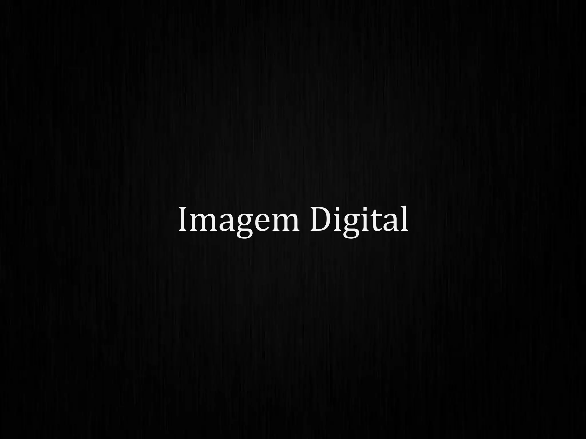 Imagem Digital
 