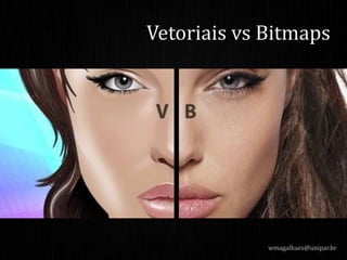 wmagalhaes@unipar.br
Vetoriais vs Bitmaps
 