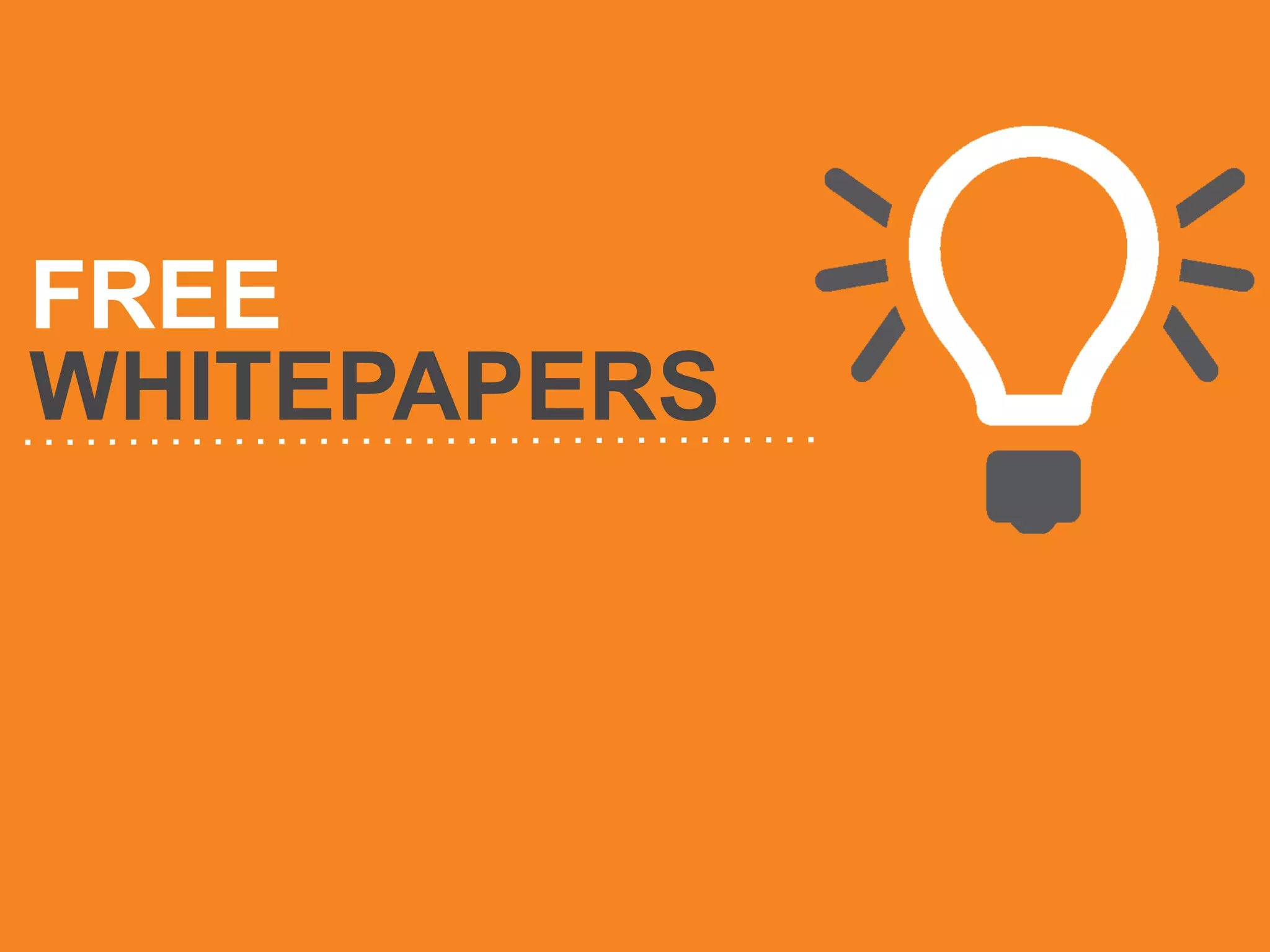 FREE
WHITEPAPERS

 
