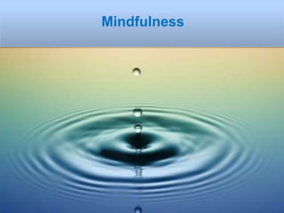 Mindfulness 
 