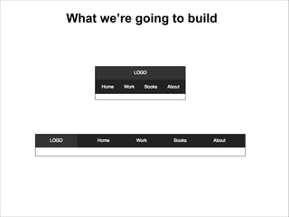What we’re going to build

 