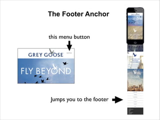 The Footer Anchor
this menu button

Jumps you to the footer

 