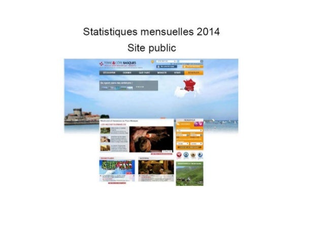 Statistique site internet public  juillet 2014