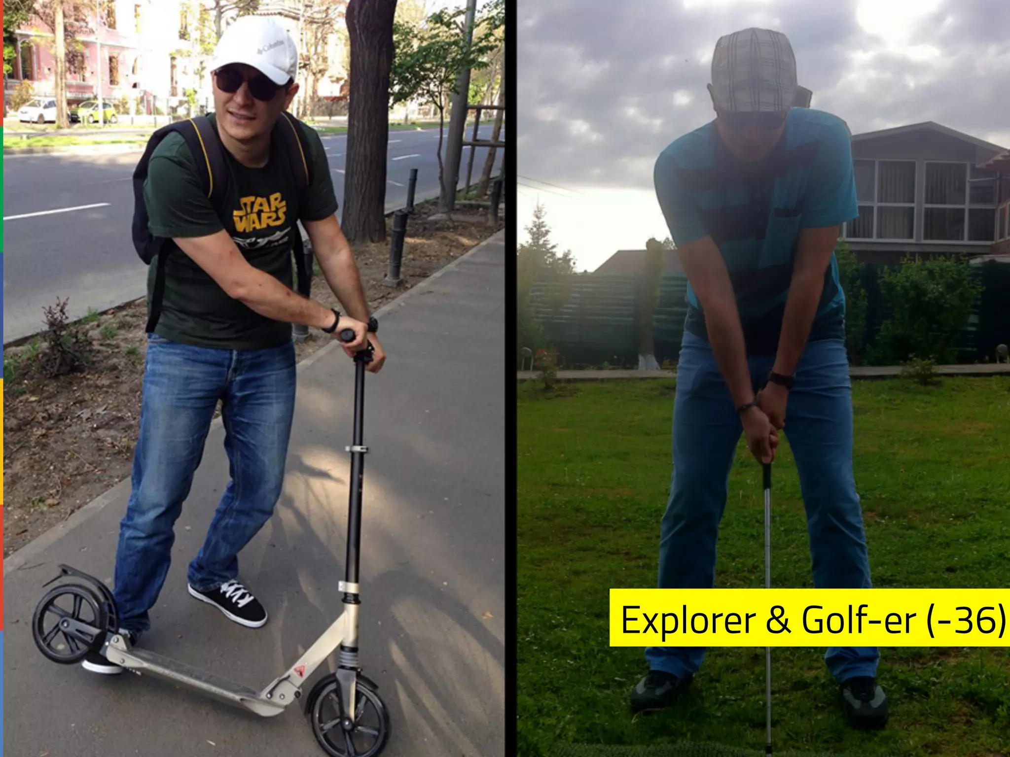 Explorer & Golf-er (-36) 
 