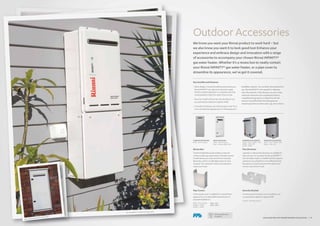 Rinnai Water Heating Catalogue | PDF