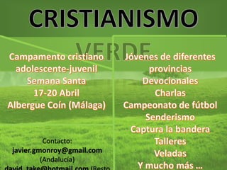 Contacto:
javier.gmonroy@gmail.com
(Andalucía)
